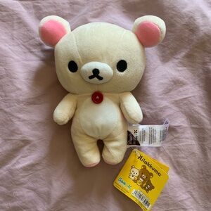 Koriakkuma Cream and Pink Plush Toy